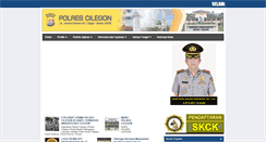 Desktop Screenshot of polrescilegon.com